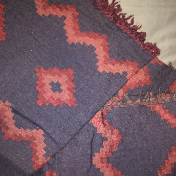 WILFRED DIAMOND MOSAIC BLANKET SCARF - Picture 2 of 4